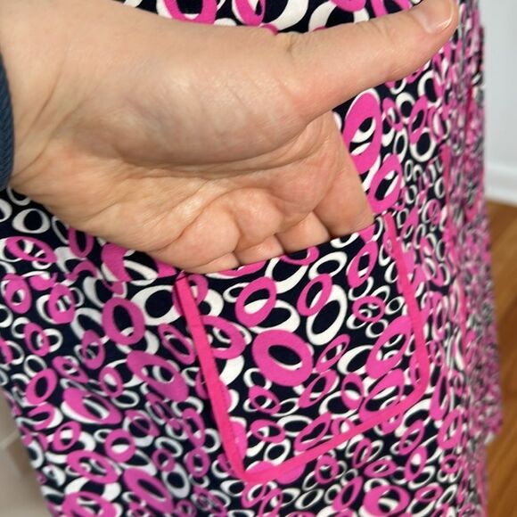 Etcetera Mod Print Skirt, Size 8 - Picture 2 of 7